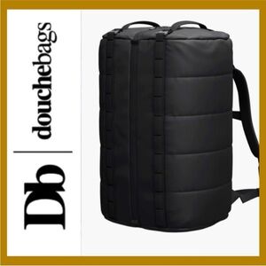 NWT Db Journey Hytta Split Duffel Bag Backpack
50L - "DB" Carry-On Bag Black Out